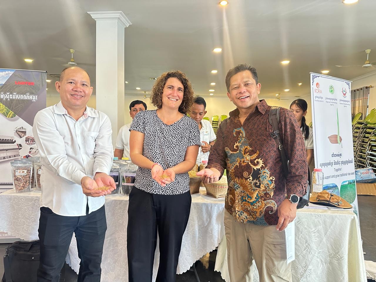 JAMTANI Belajar dan berbagi terkait benih tangguh iklim  di forum petani ASEAN 