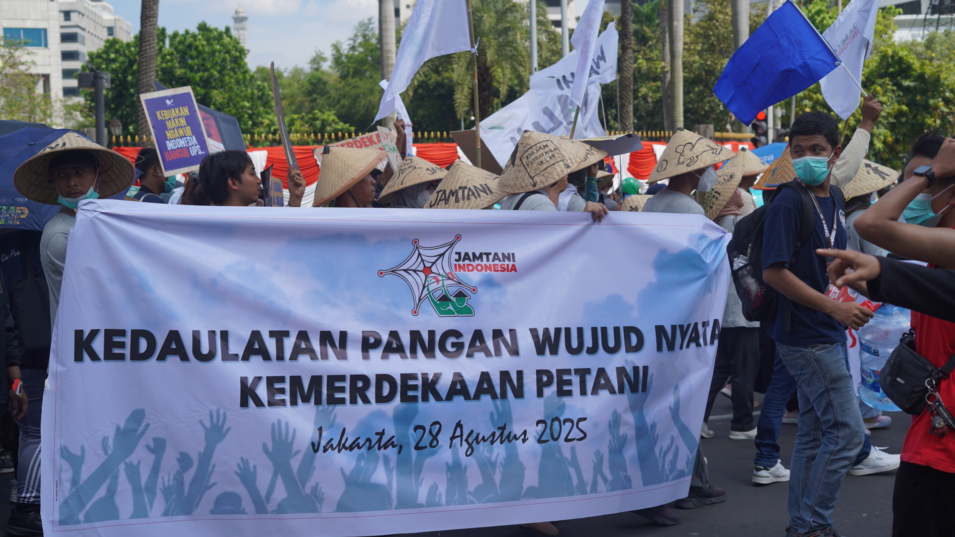 Petani Bersuara  Menuntut Pengesahan RUU Keadilan Iklim